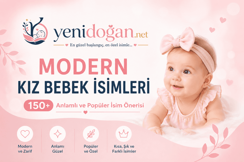 Modern kız bebek isimleri rehberi kapak görseli